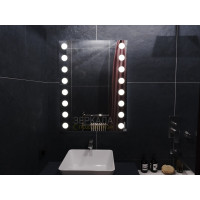 Зеркало для ванной с подсветкой Бьюти 65х85 см