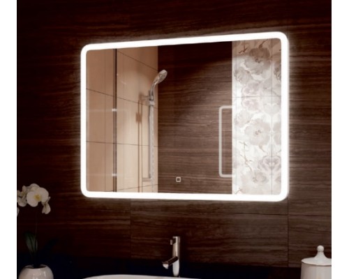 Зеркало в ванную с подсветкой Баско